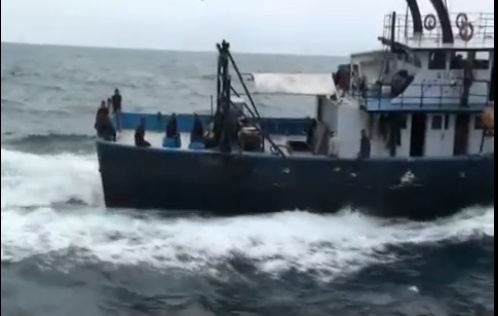 Romenler Türk Balıkçı teknesini böyle batırdı