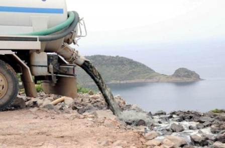 Denize Atık Boşaltan Vidanjöre Ceza