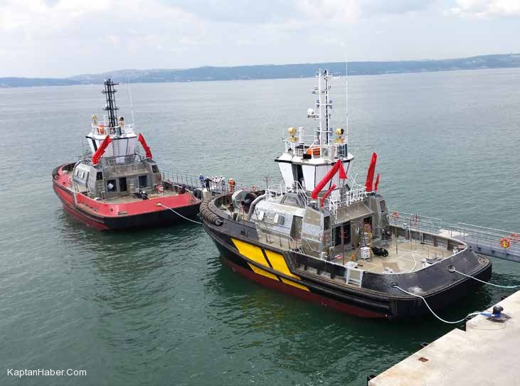 Sanmar Altınova Tersanesi’nde inşa edilen ilk 3 römorkör suya indirildi