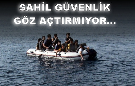 Lastik botla kaçmaya çalışıyorlardı...