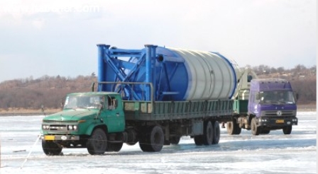 Çin ve Rusya Arasında Buzdan Otoyol