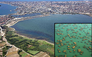 Büyükçekmece Gölü’nde Esrarengiz Nesneler