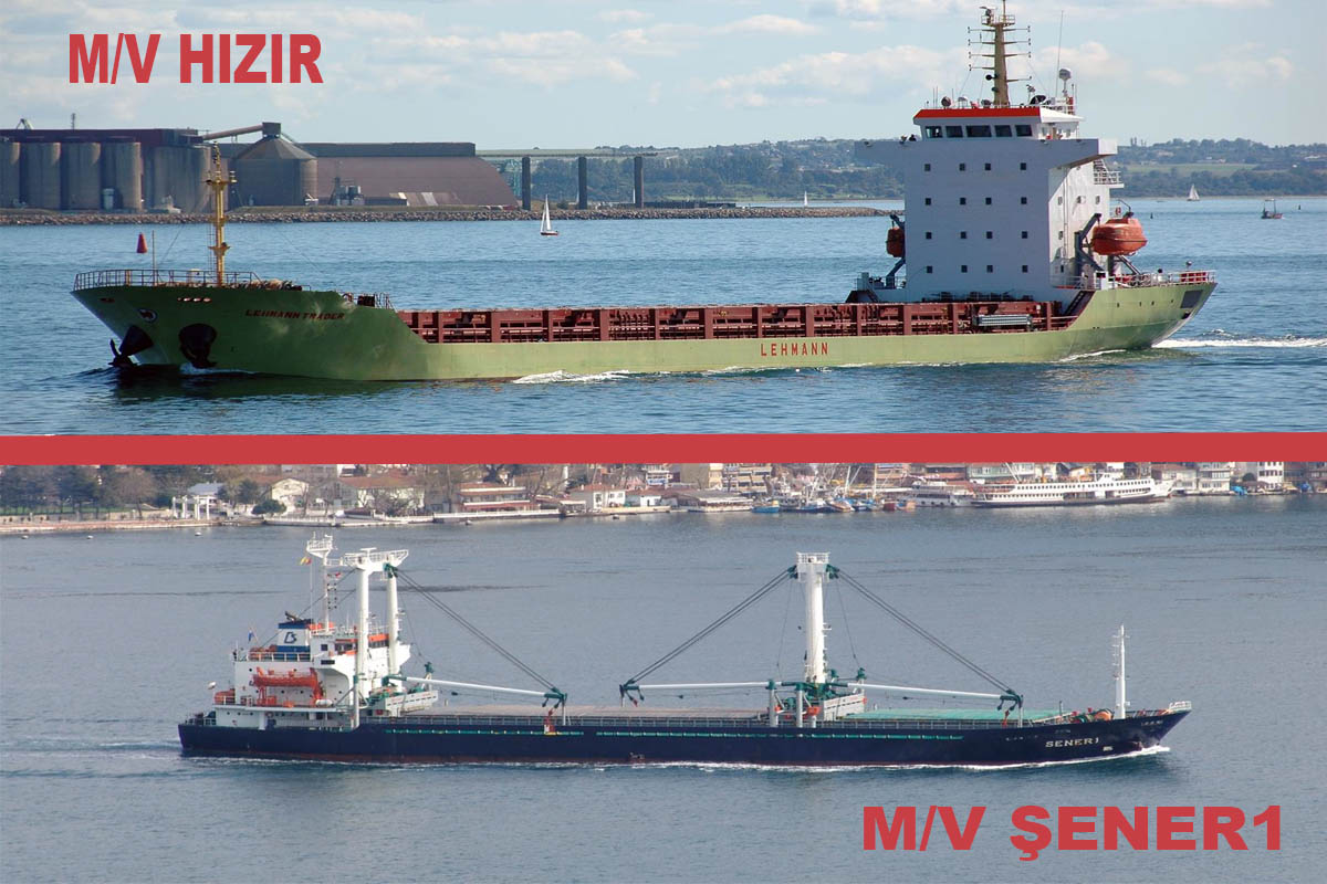 Çanakkale Boğazında gemiler çarpıştı