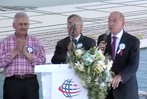 Çandarlı Limanı&#039;nın Temeli Atıldı