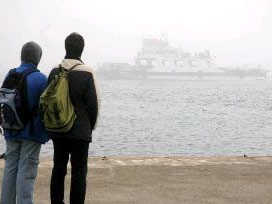 Çanakkale Çift taraflı trafiğe kapatıldı