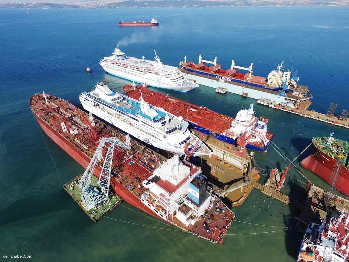 Kruvaziyer Gemilerinin Tercihi Beşiktaş Tersanesi