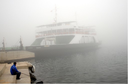 Çanakkale Boğazında Yoğun Sis