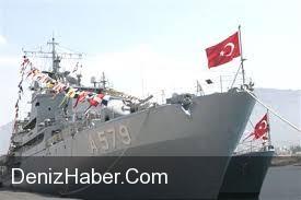 Savaş Gemisi Samsun’a Geliyor