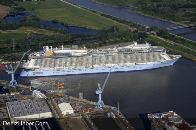 &quot;Quantum of the Seas&quot; Tersaneden Çıktı