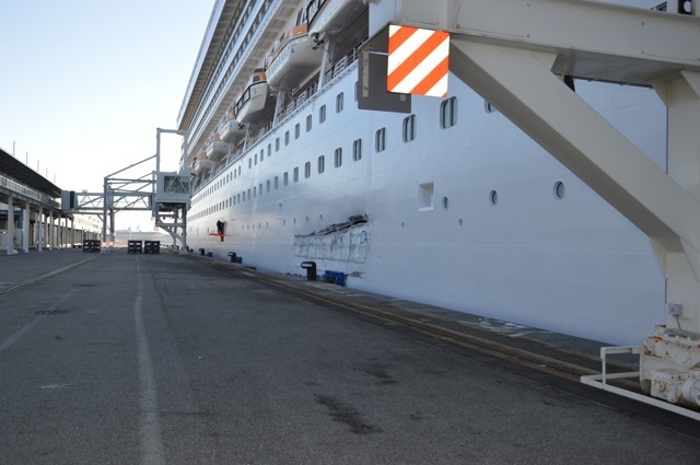 Marsilya Limanında Costa Pacifica Tartışması