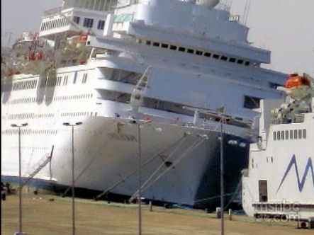 Deniz TV: Rıhtıma Bindiren Costa Europa&#039;dan Görüntü