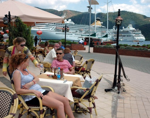 Muğla İlk Kruvaziyerlerini Ağırladı