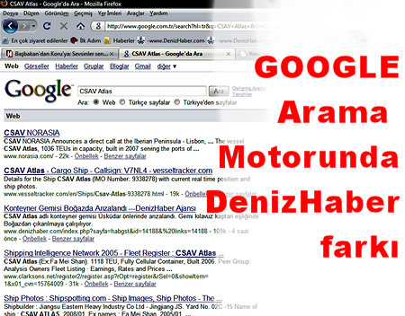 DenizHaber.Com'un Google Farkı Devam