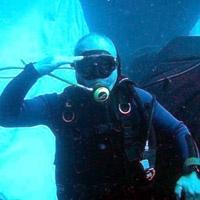 Deniz Altında Devasa Türk Bayrağı