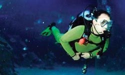 Dev Akvaryum Dalgıcı Yuttu