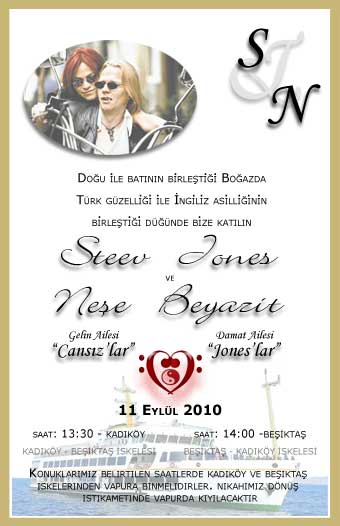 Türk Gelin-İngiliz Damat Mutluluğa Vapurda Adım Atacak