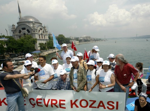 Doğayla "Barış", Boğaz'da "Eylem"...