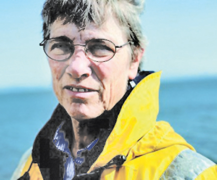 Bayan Kılavuz Kaptan, Denize Düştü