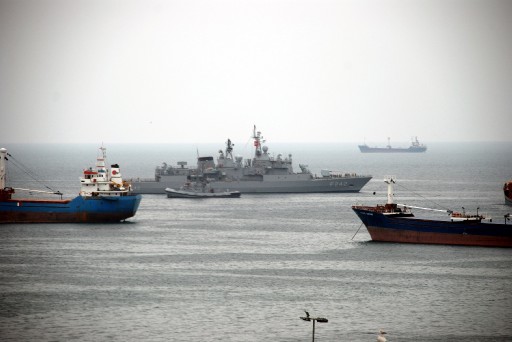 Tatbikat Gemileri Limandan Ayrıldı