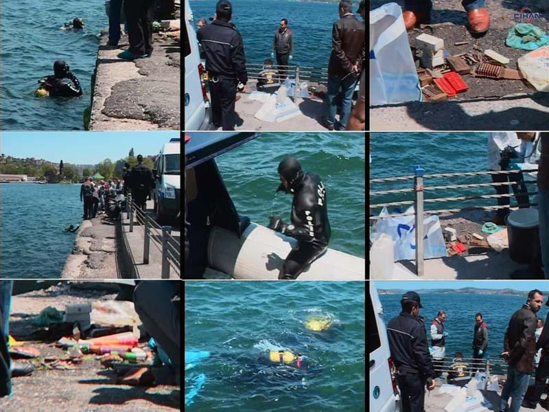 Denizde Mühimmat Aranıyor