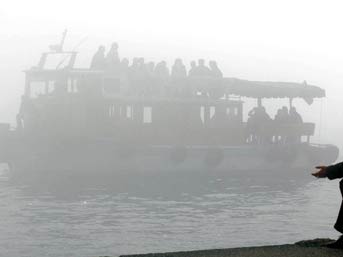 Çanakkale'de Boğazı'nda Yoğun Sis