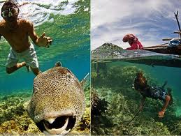 İşte Onlar Denize Adapte Olmuş Bajaulu İnsanı