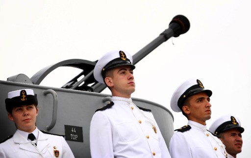 Bahriyeliler Staja Uğurlandı