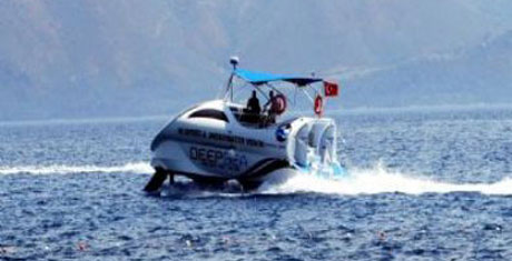 Denizin Dibini Gösteren Tekneye Rağbet Var