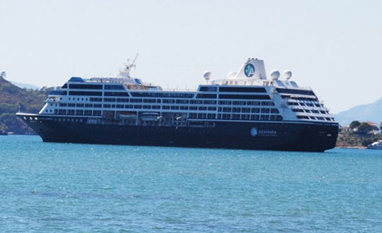 Dev Gemi Fethiye Körfezi&#039;ne Yanaşamadı