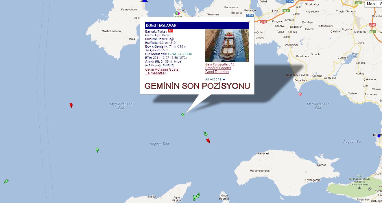 &#039;Doğu Haşlaman&#039; Ege&#039;de Batıyor