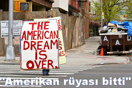 'Amerikan Rüyası'nın sonuna doğru