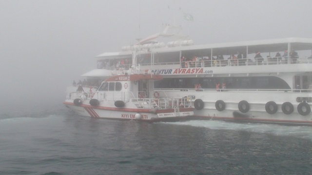 Boğaz Kapalı, Vapur Seferleri İptal