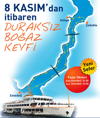 İDO&#039;dan Duraksız Boğaz Keyfi