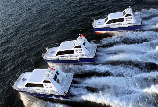 İstanbul'un İlk deniz Taksileri Hizmete Giriyor