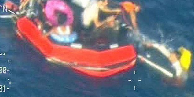 12 göçmen öldü 16 göçmen kurtuldu