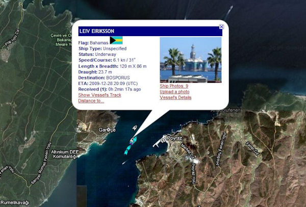 &quot;Leiv Eiriksson&quot; Karadenize Açılmak Üzere