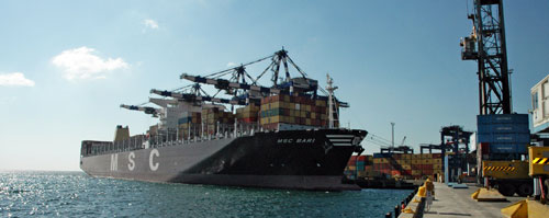 14 bin TEU’luk MSC Bari Marport’taydı