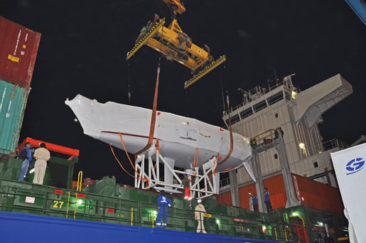 Ödüllü Tekneyi Arkas Taşıdı