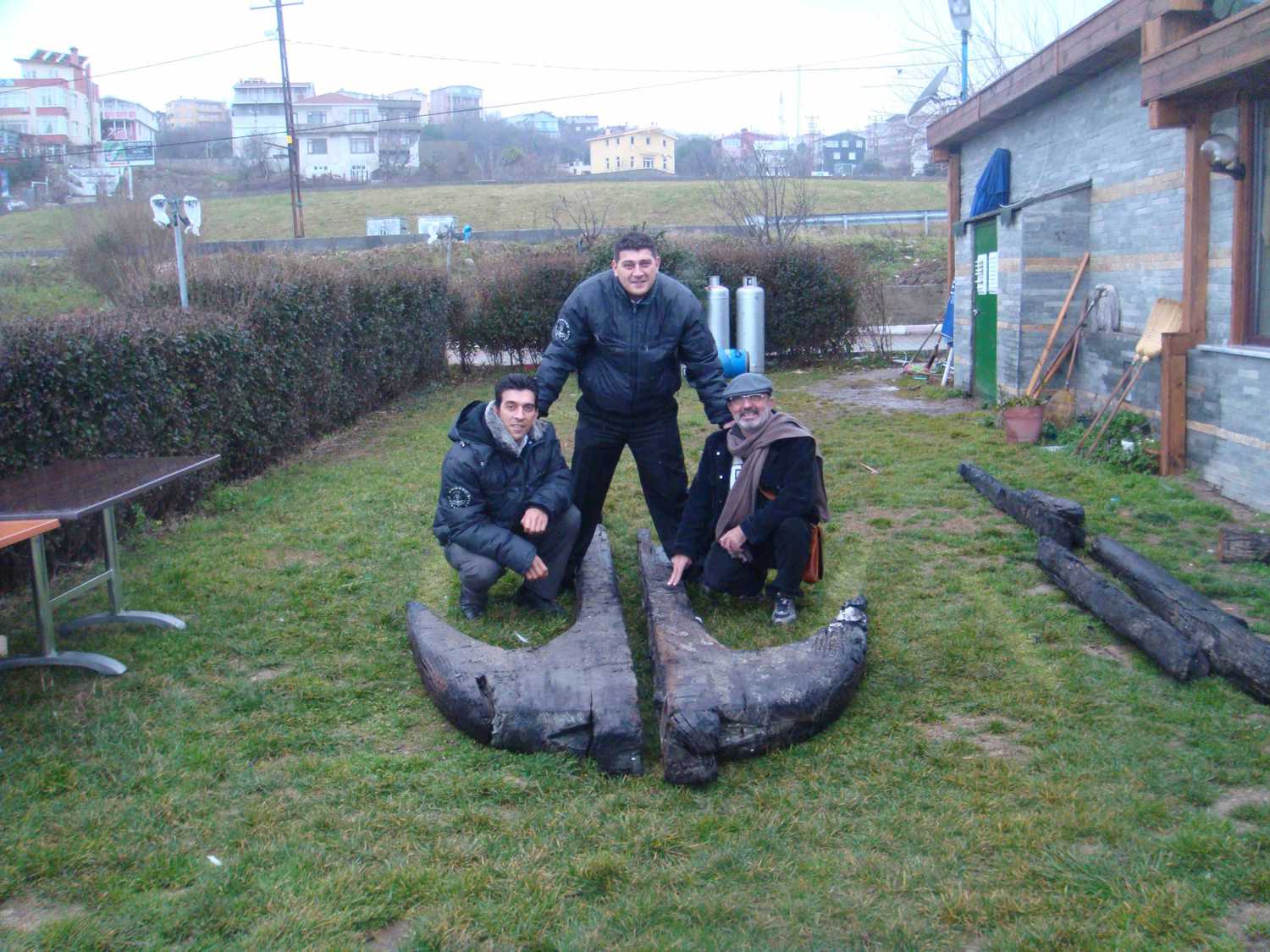 Dünyanın en eski ahşap çapası...