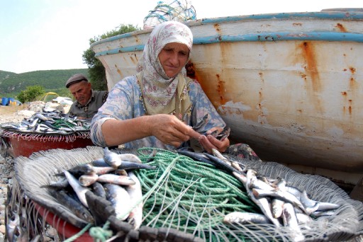 Balıkçının En Büyük Yardımcısı Eşi