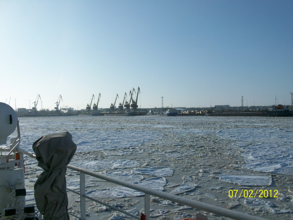 M. Ereğli Gemisi Yeisk'te Mahsur