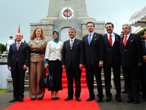 Ertuğrul Anıtı'nda İlk Tören