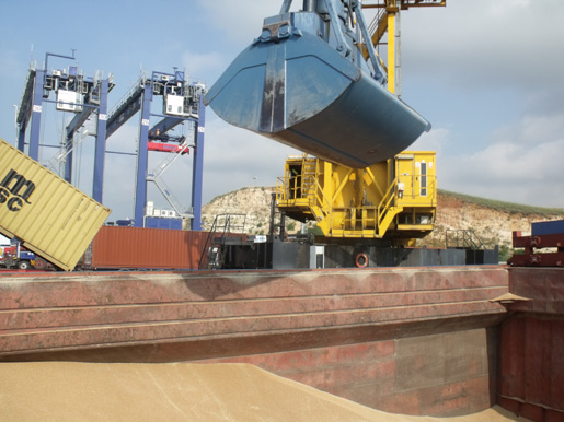 Hububat yüklerinde ara uğrak Marport