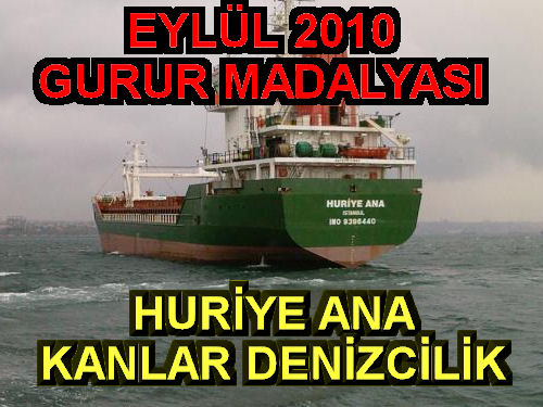 EYLÜL 2010 Gurur Madalyası Huriye Ana'ya
