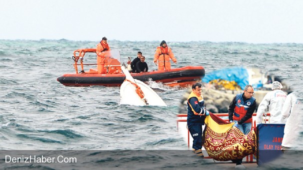 Tekneye Bakırköy'den Binmişler