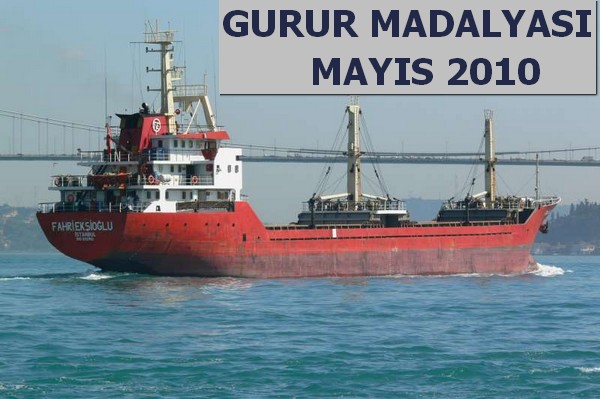 Mayıs 2010 Gurur Madalyası sahibi "Fahri Ekşioğlu"