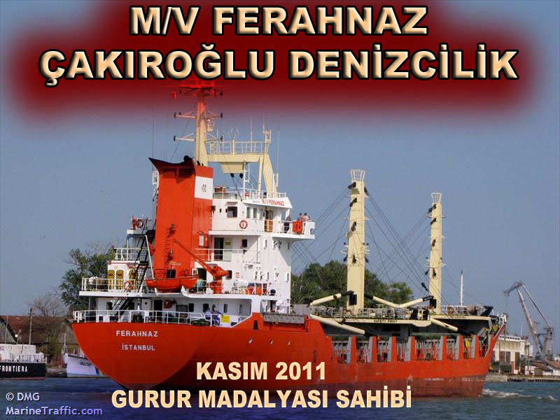 KASIM Ayı Gurur Madalyası FERAHNAZ Gemisine