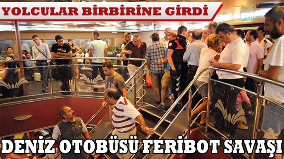 Feribotta Gerginlik