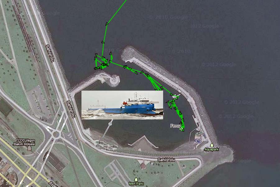 Bu gemi bu barınağa nasıl girdi?