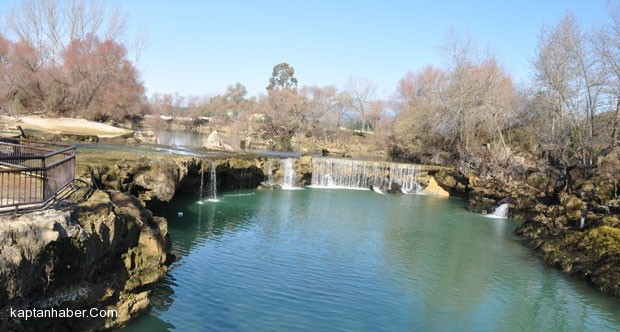 Baraj kapakları kapanınca Manavgat Şelalesi kayboldu